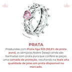 Brinco Três Corações Micro Zircônias Cravejado em Prata 925