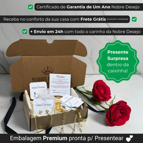 Brinco Trio Ponto de Luz Clássico Banhado a Ouro 18K