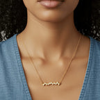 Colar Cercadinho Gotas Zircônias Cristal Banhado a Ouro 18K